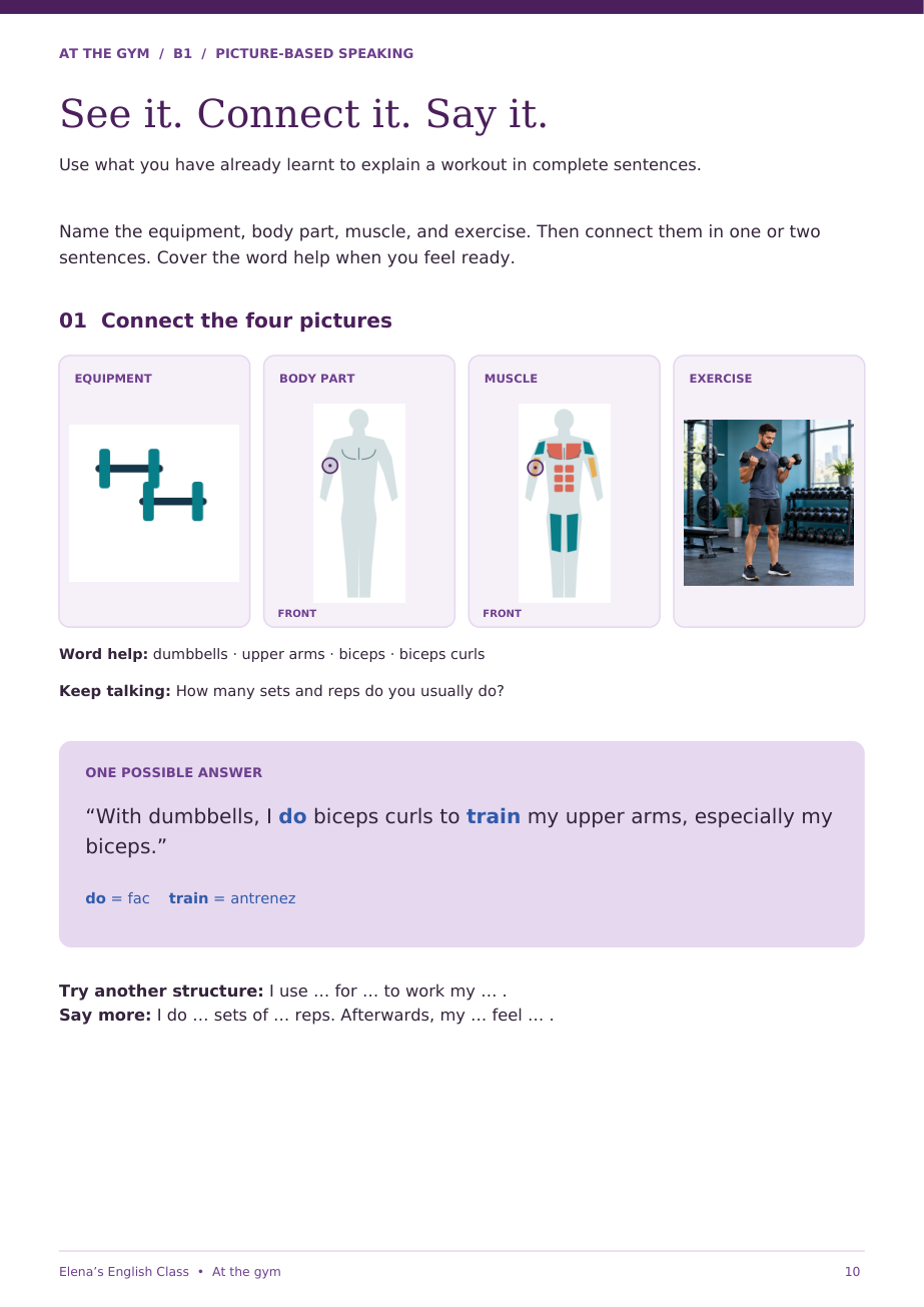 At the gym — pagina 10