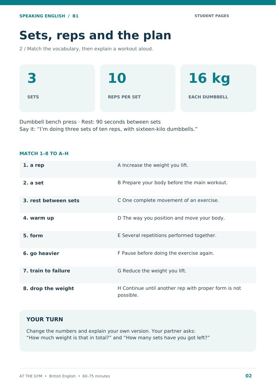 At the gym — pagina 2