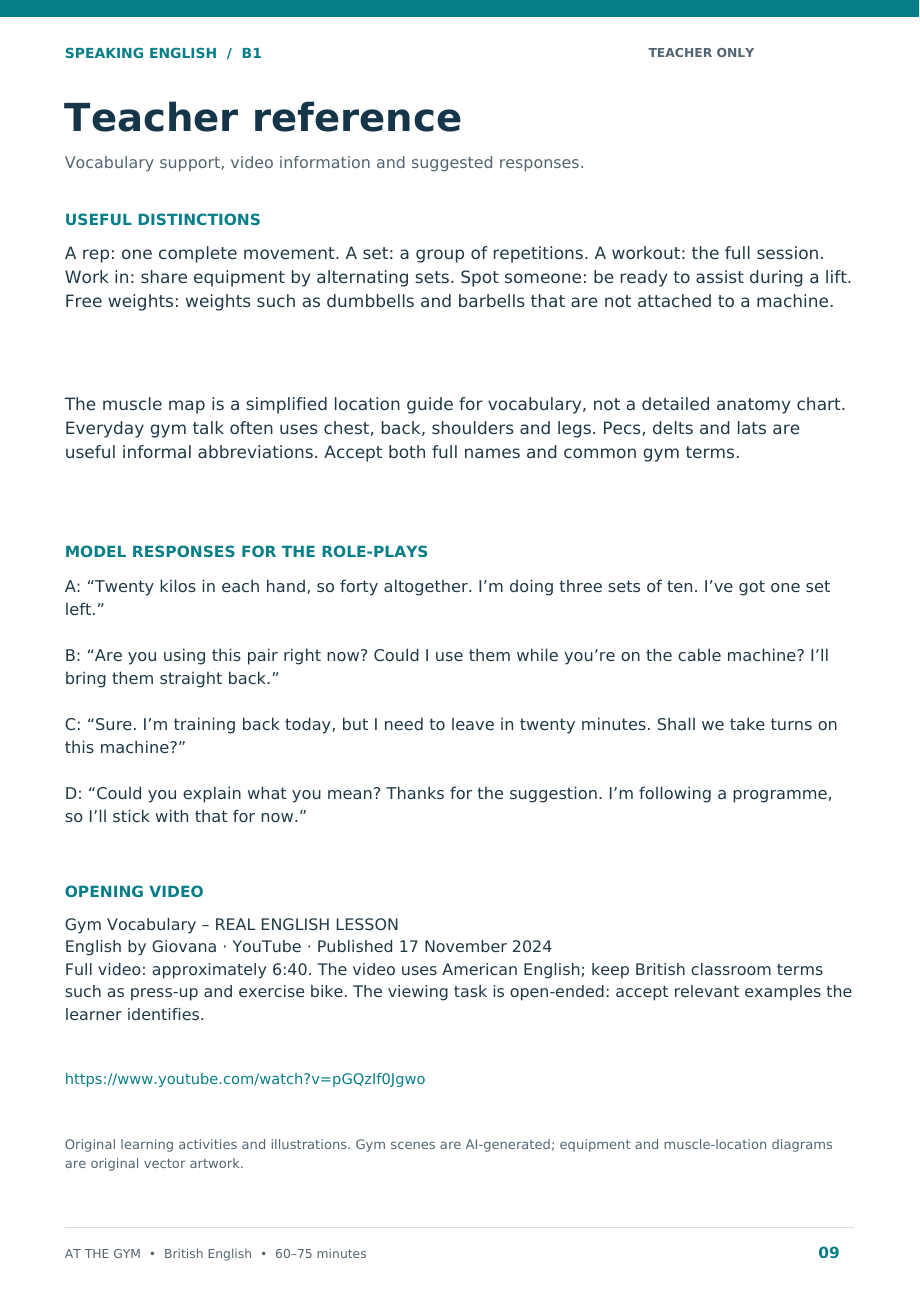 At the gym — pagina 9