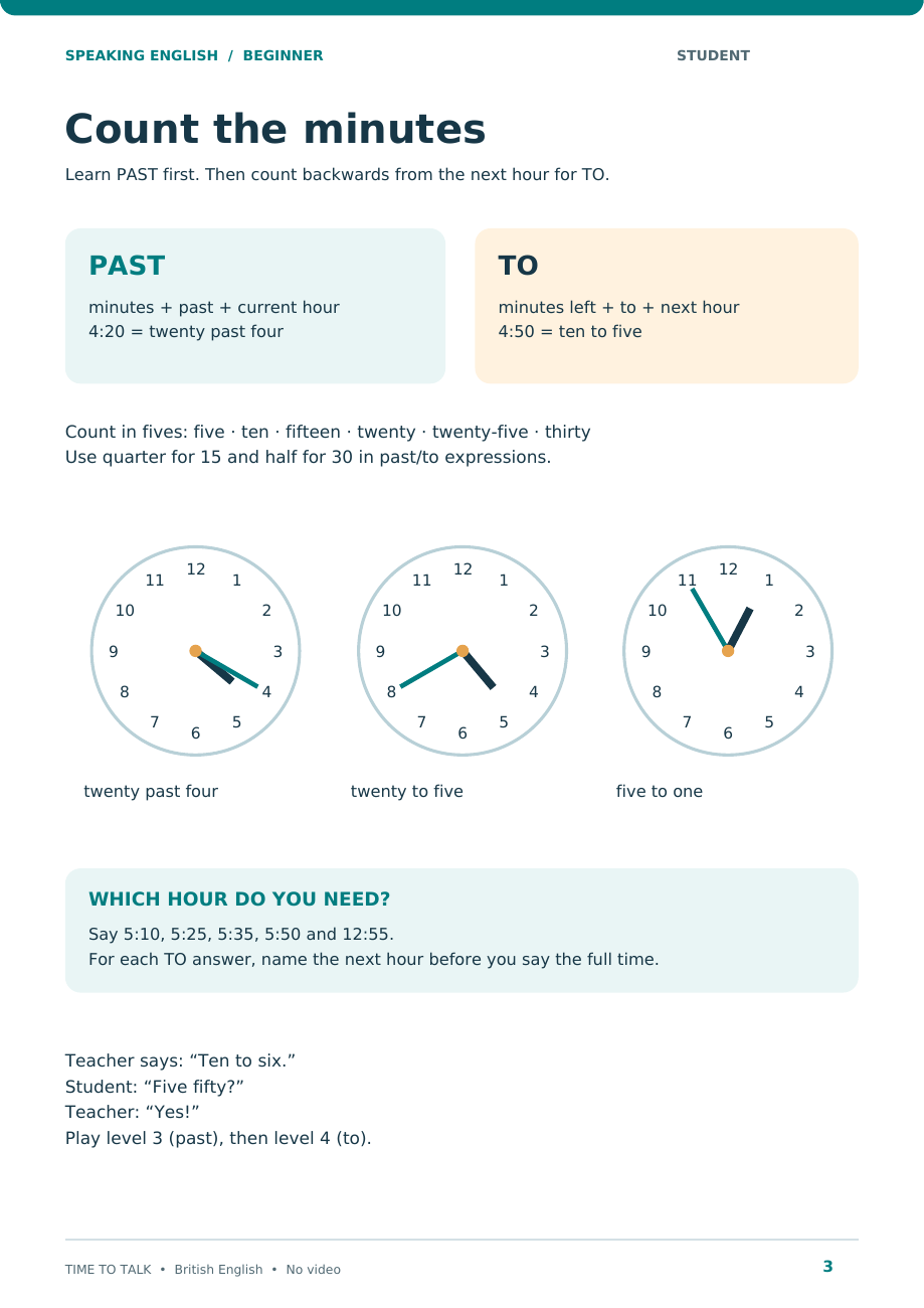 What time is it? — pagina 3